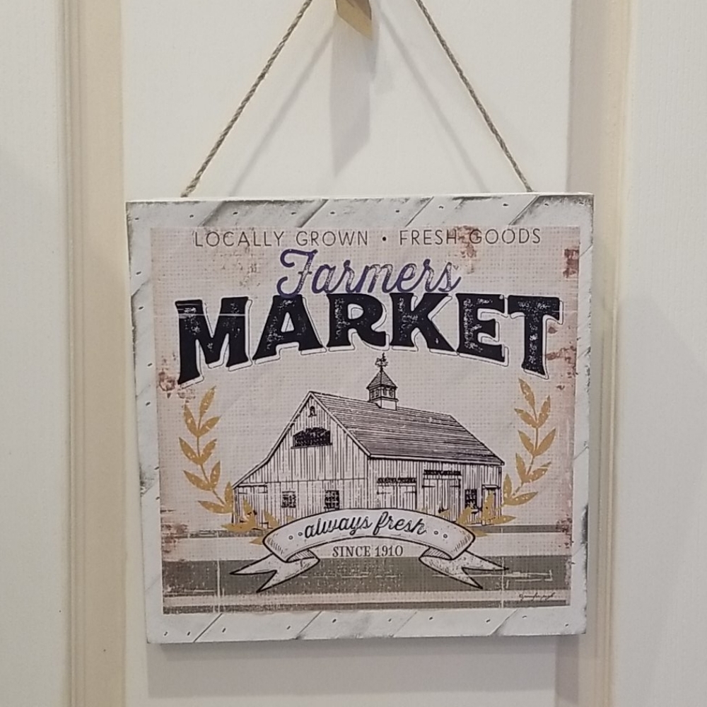 Rustic Farmhouse Wooden Sign
